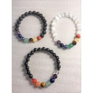 Chakra Beaded Stretch Bracelet -Your Choice